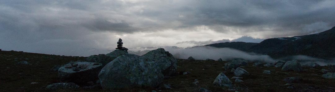 Negative einscannen, Bild von Fjell in Norwegen